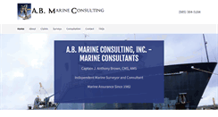 Desktop Screenshot of abmarine.net